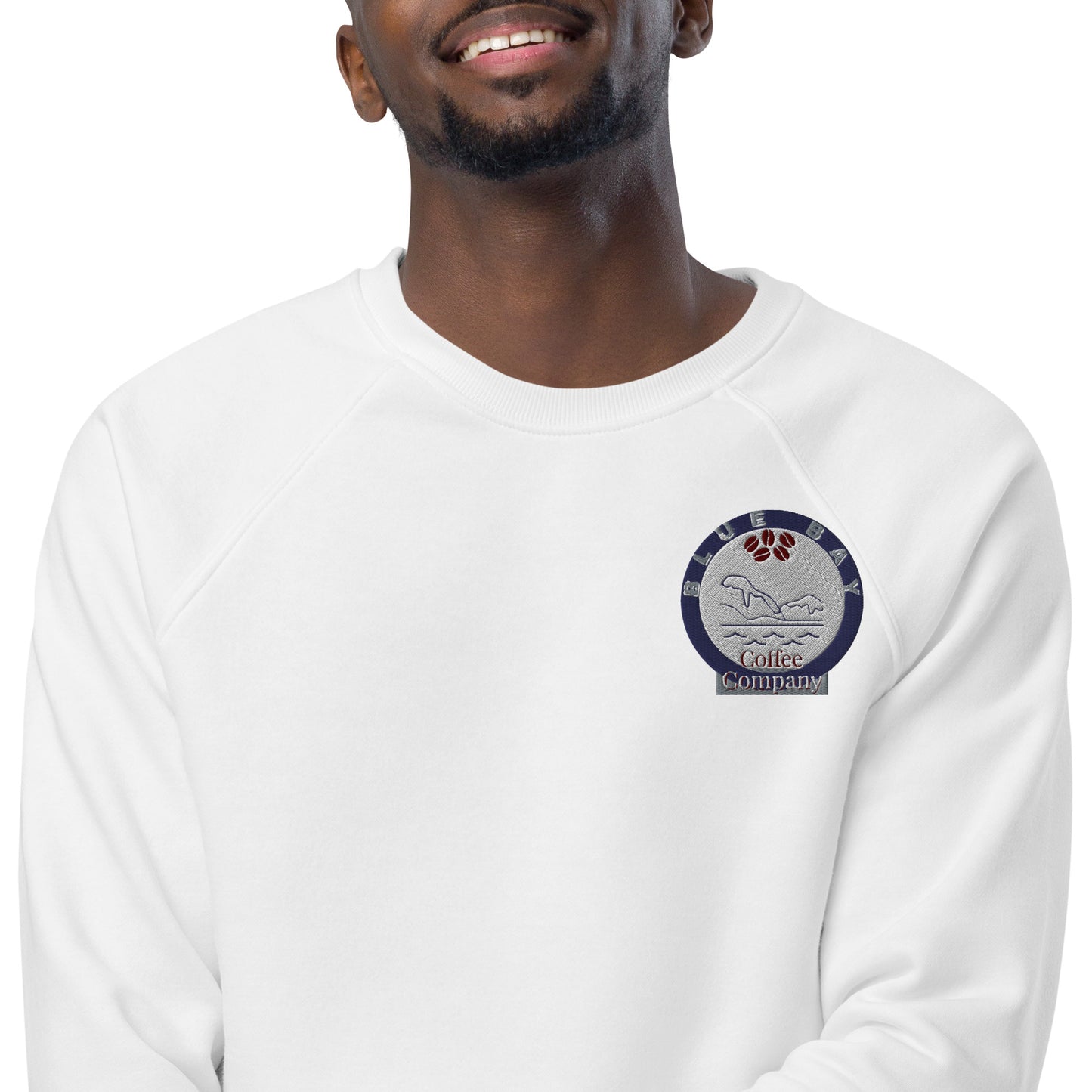 Blue Bay Unisex Organic Raglan Sweatshirt