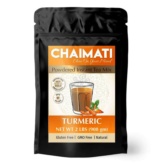 ChaiMati - Turmeric Chai Latte - Powdered Instant Chai Tea Premix, 2 lbs Jar