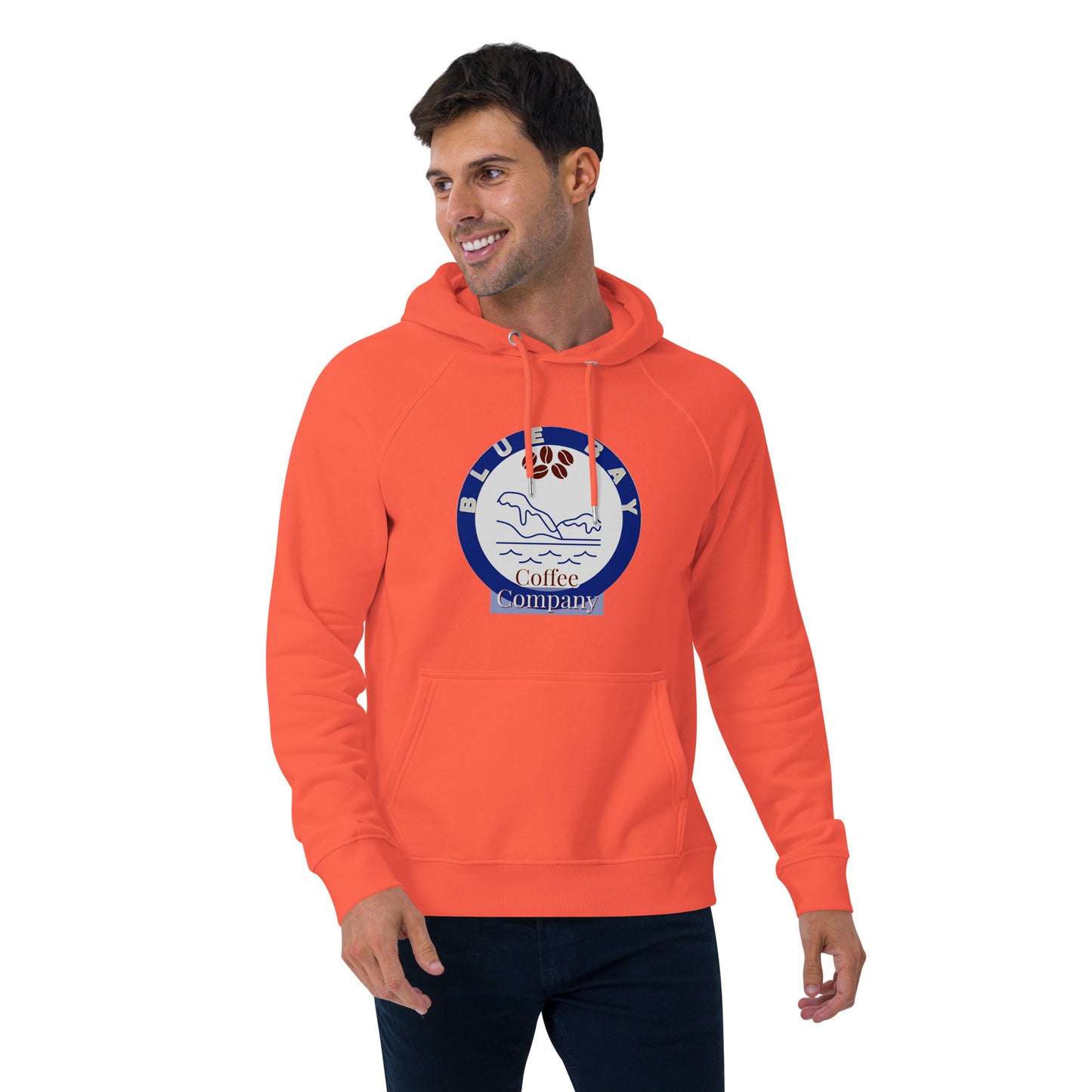 Blue Bay Unisex Eco Raglan Hoodie