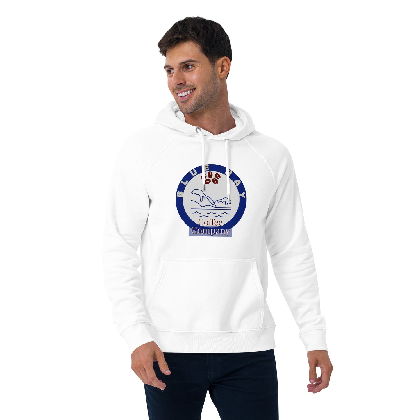 Blue Bay Unisex Eco Raglan Hoodie