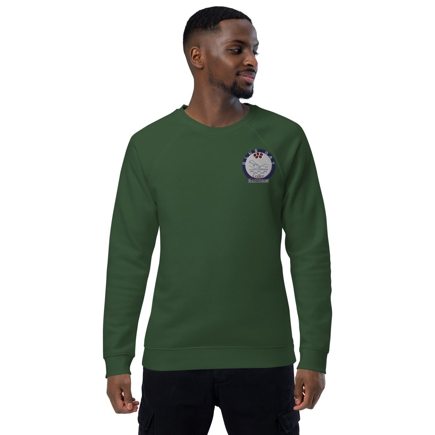 Blue Bay Unisex Organic Raglan Sweatshirt