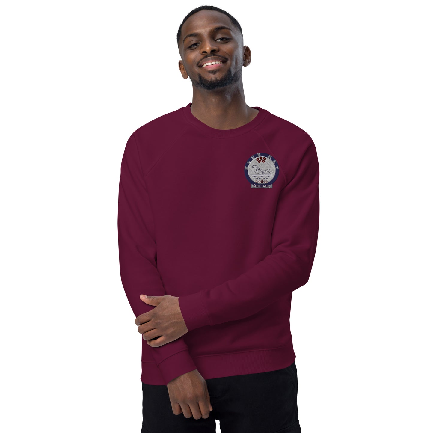 Blue Bay Unisex Organic Raglan Sweatshirt