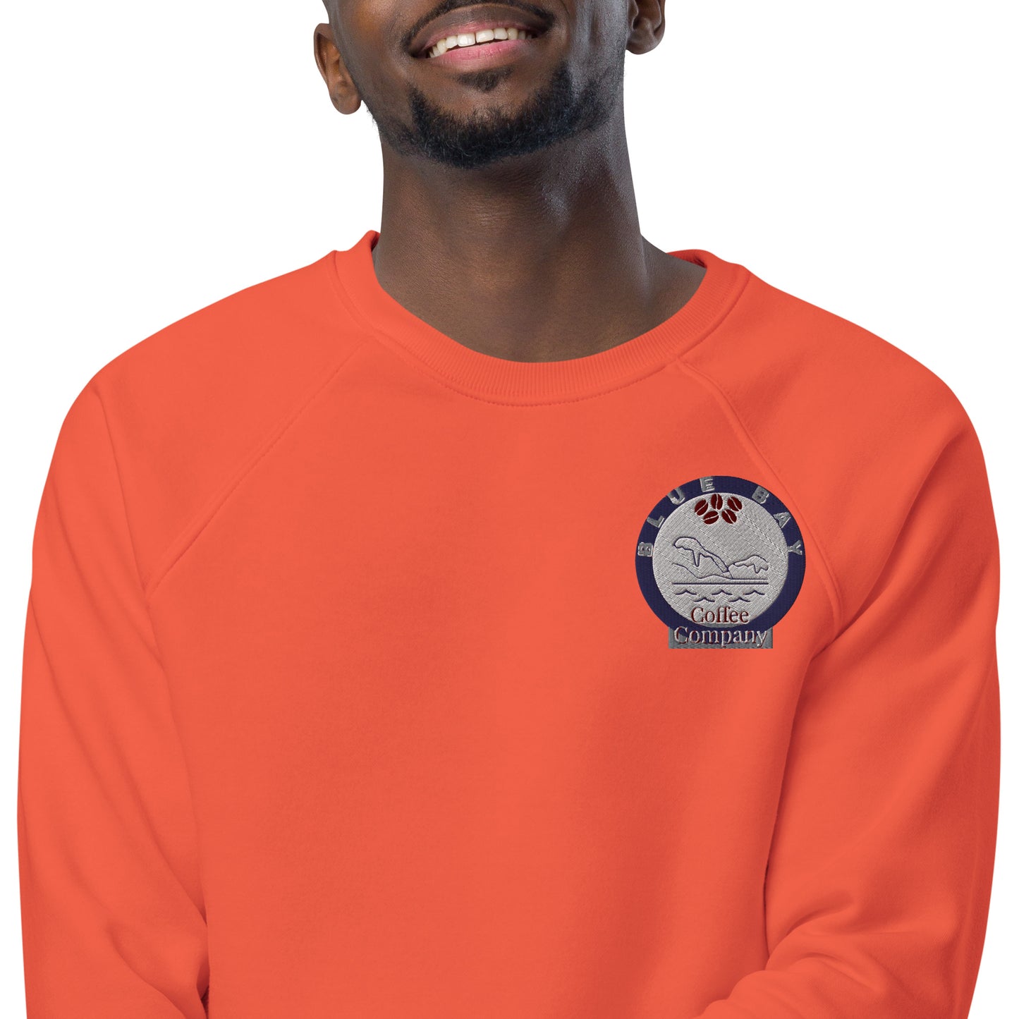 Blue Bay Unisex Organic Raglan Sweatshirt