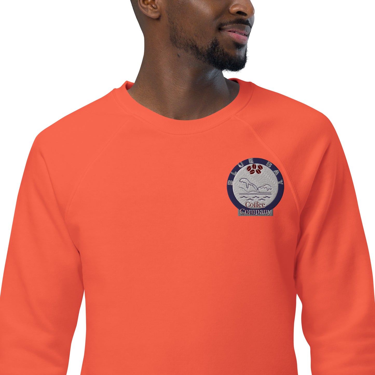 Blue Bay Unisex Organic Raglan Sweatshirt