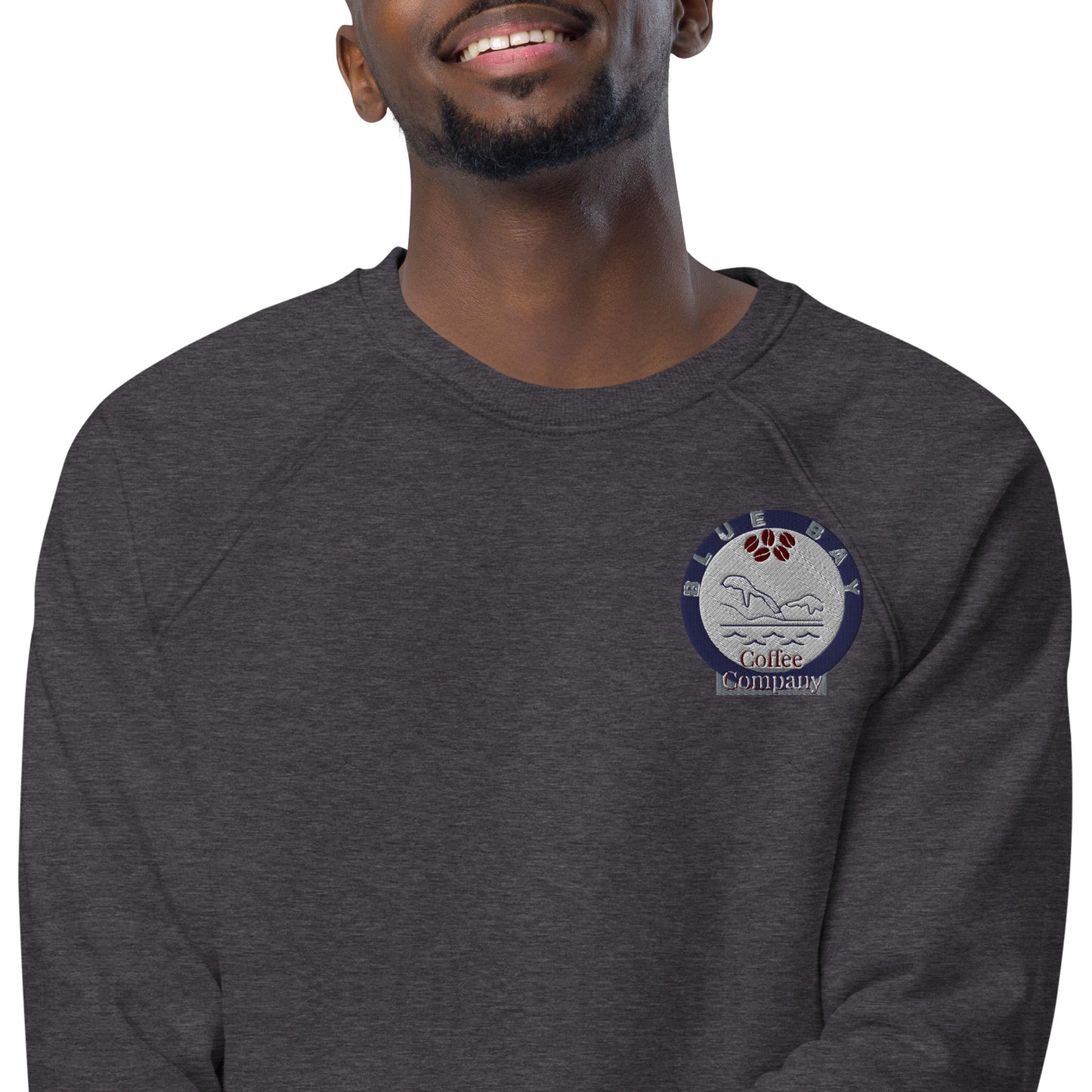 Blue Bay Unisex Organic Raglan Sweatshirt