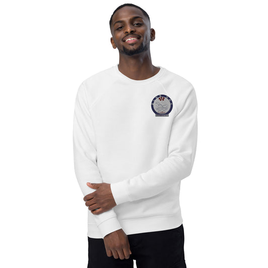 Blue Bay Unisex Organic Raglan Sweatshirt