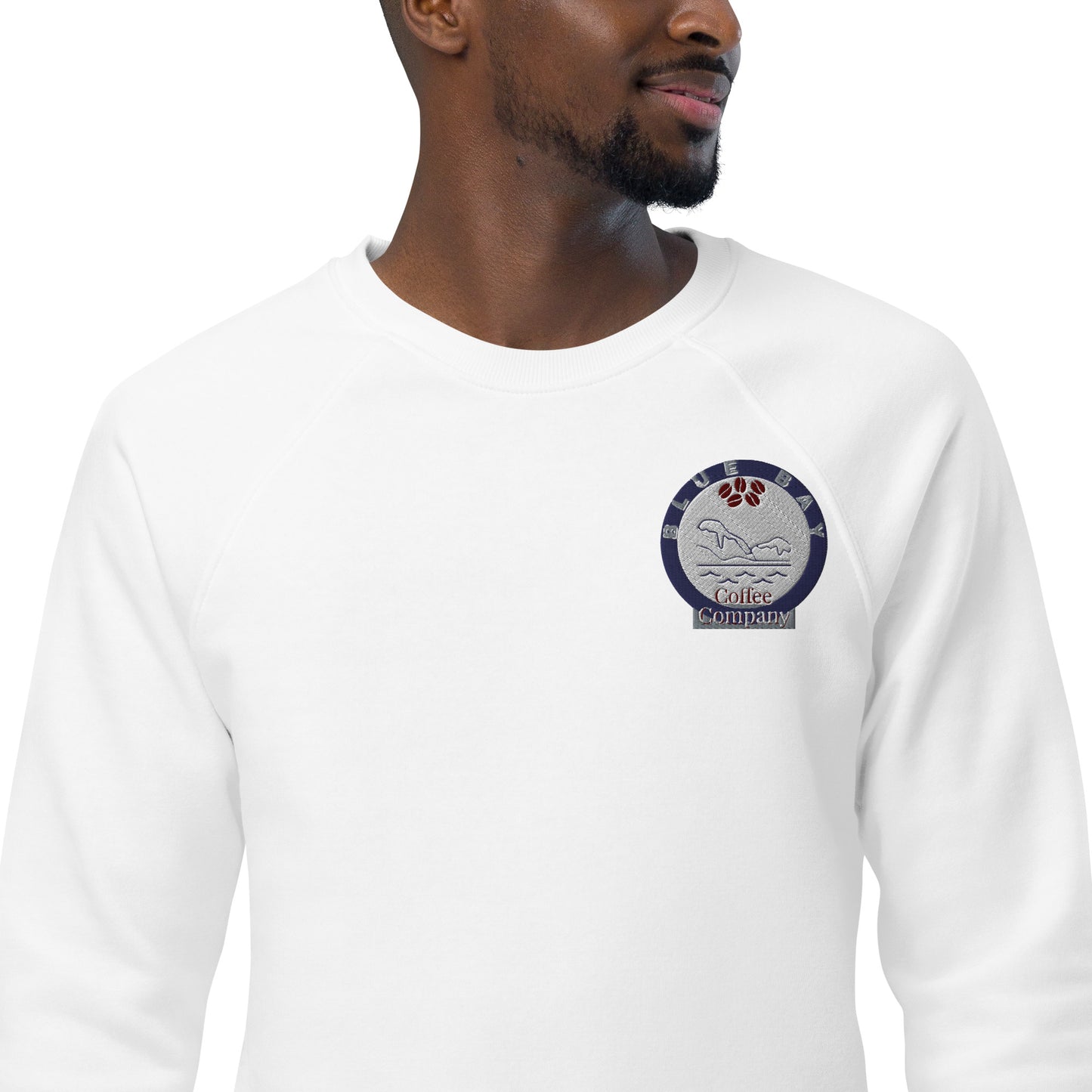 Blue Bay Unisex Organic Raglan Sweatshirt