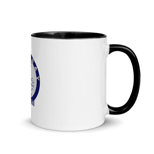 Blue Bay Mug With Color Inside
