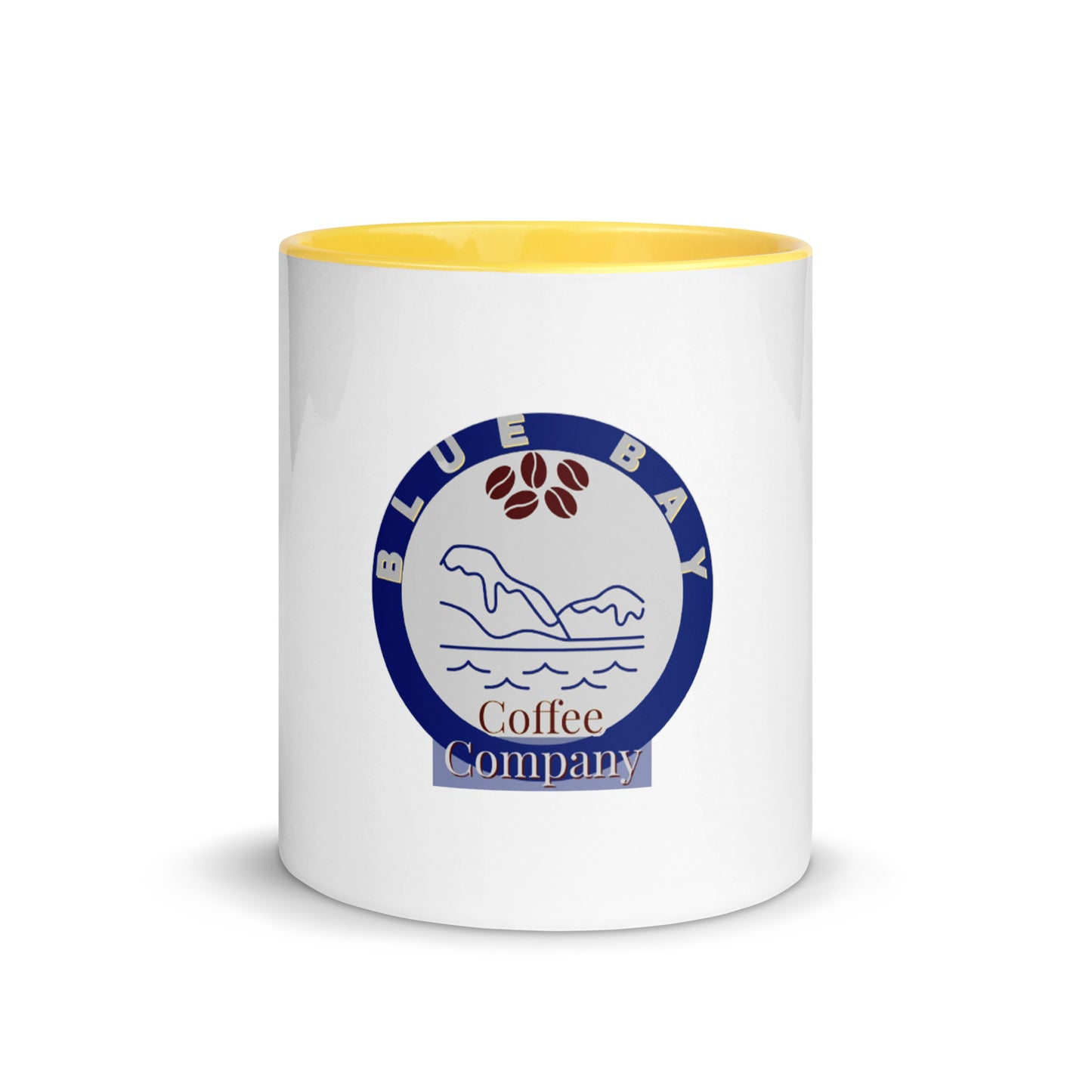 Blue Bay Mug With Color Inside