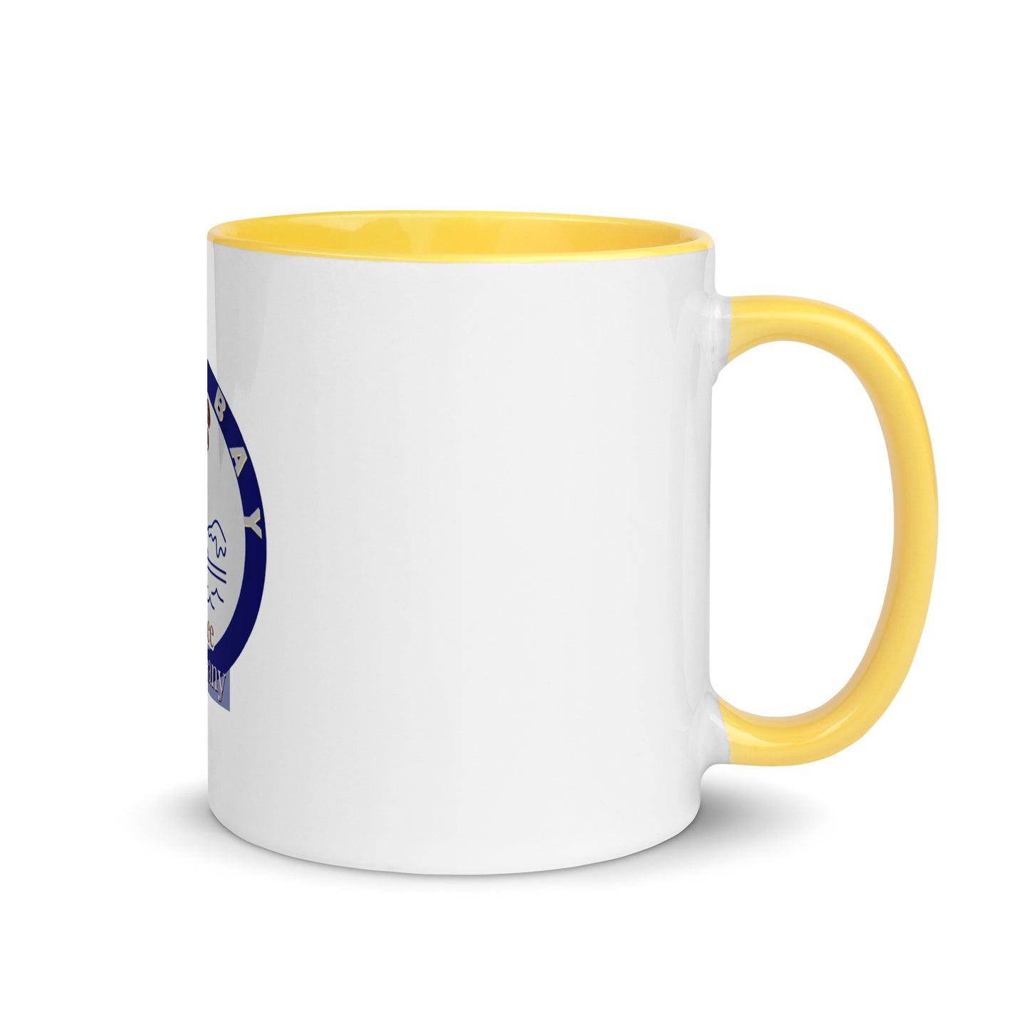 Blue Bay Mug With Color Inside