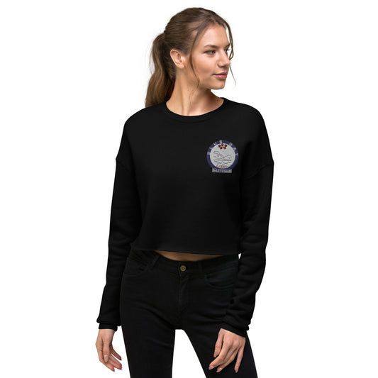 Blue Bay Crop Sweatshirt